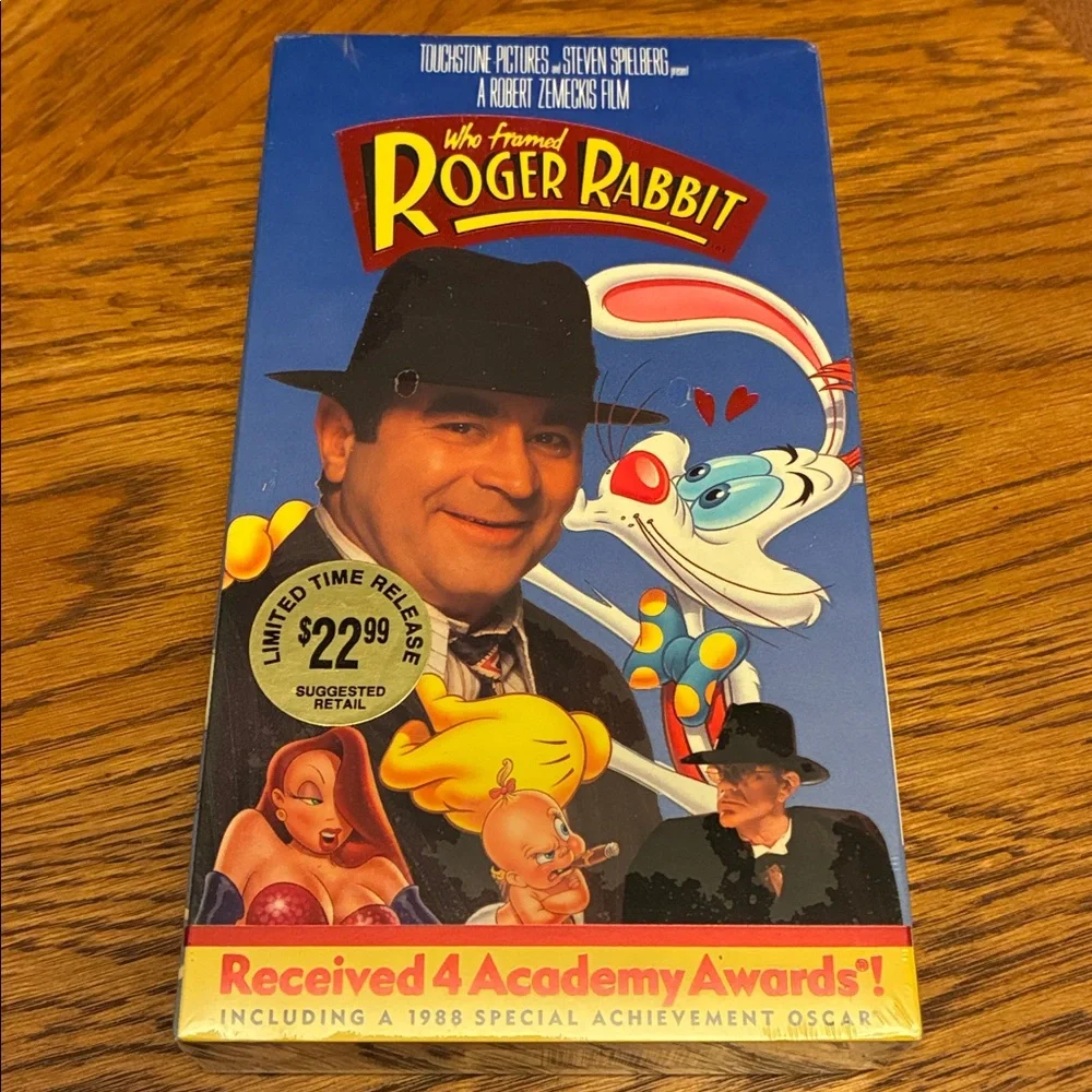 Who Framed Roger Rabbit Sealed VHS